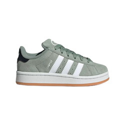 Adidas Campus 00s Kids Shoes Silver Green/Cloud White - JP5509