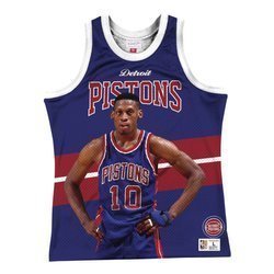 Mitchell & Ness Sublimated Player Tank NBA Detroit Pistons Dennis Rodman