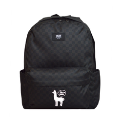 Vans Old Skool Check Backpack black/charcoal - VN000H4XBA51