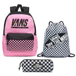 Vans Sporty Realm Plus Backpack - VN0A3PBIV5C + Benched Bag + Pencil Pouch