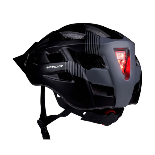 Dunlop MTB Bike Helmet Black 6XLED R.M 55-58cm - 26691