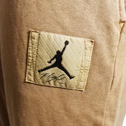 Men's sports pants Air Jordan Flight Fleece Men's Tracksuit Bottoms Brown- FB7298-231