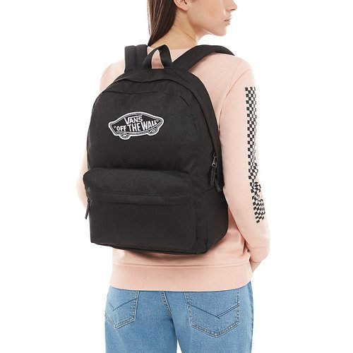 Plecak VANS Realm Backpack szkolny Custom Hand - VN0A3UI6BLK 