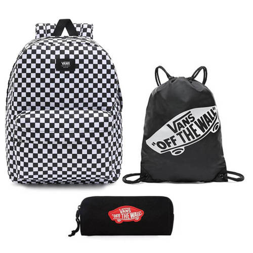 Vans Old Skool III Sac à dos - VN0A3I6RHU0 + Benched Bag + Pencil Pouch