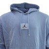 Air Jordan Essentials Statement Wash Fleece Pullover Hoodie Blue - FB7290-436