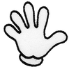 Patch pour vêtements main Hand
