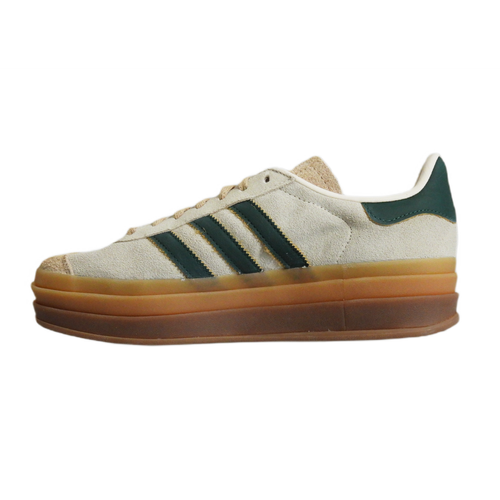 Women's sports shoes Adidas Gazelle Bold on the platform beige - ID7056