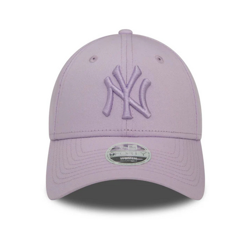 New Era 9FORTY MLB NY New York Yankees Womens League Essential Lilac Adjustable Cap - 60424627