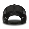New Era 9FORTY NY New York Yankees Kids All Black A-Frame Trucker Cap - 12745567