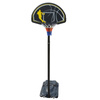 Portable Basketball stand MASTER Street 305 + Spalding NBA NeverFlat	