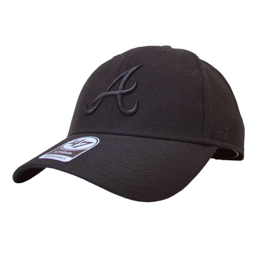 47 Brand MLB Atlanta Braves cap black - B-MVPSP01WBP-BKA