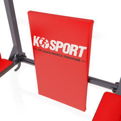 Training bar for pull-ups on a ladder 2in1 K-SPORT - KSSL080/2