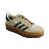 Women's sports shoes Adidas Gazelle Bold on the platform beige - ID7056