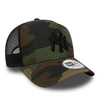 New Era MLB New York Yankees Clean A Frame Trucker Cap Custom Rose