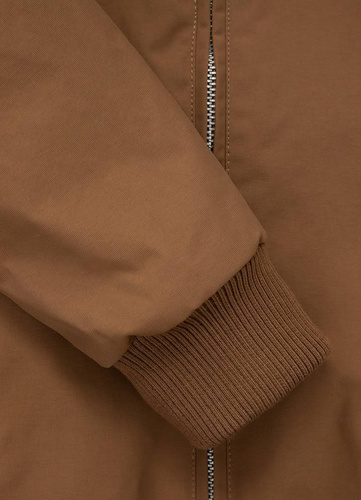 Pit Bull West Coast Elkwood 3 Sherpa Hooded Brown Veste - 529112850