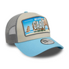 New Era 9FORTY Cabo Mexico License Plate Cream A-Frame Trucker Adjustable Cap - 60595298