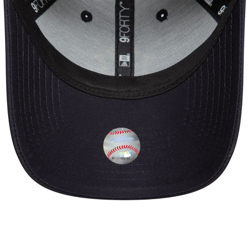 New Era 9FORTY MLB NY New York Yankees Metallic Navy Adjustable Cap - 60595195