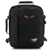 CabinZero Classic 2w1 28L Backpack black + Custom Red Eyes