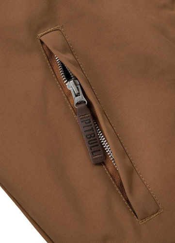 Pit Bull West Coast Elkwood 3 Sherpa Hooded Brown Veste - 529112850