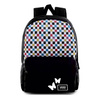 Vans Glitter Check Realm Sac à dos Custom Butterfly - VN0A48HGUX9