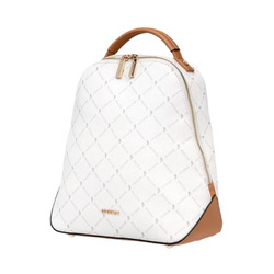 Puccini Monogram Collection Backpack White - BLXP0011P-0