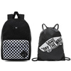VANS New Skool Checkerboard Sac à dos - VN0002TL2OB + Benched Bag