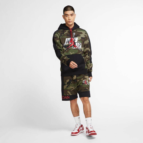 Air Jordan Camo Fleece Pullover Blouse - CU2060-222
