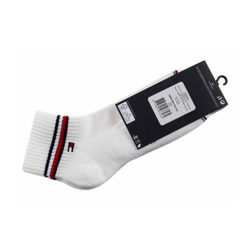 Tommy Hilfiger Men Iconic Quarter Socks 3-pack White - 100001094-300