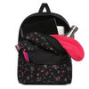 Vans Realm Beauty Floral Black Backpack - VN0A3UI6ZX3 + Pencil Pouch