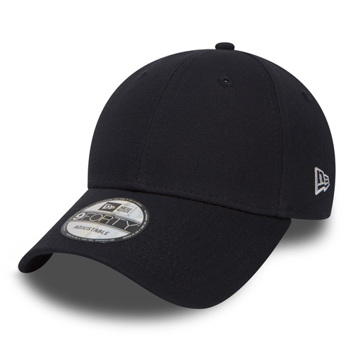 New Era 9FORTY Plain Flag Collection Blank Navy Blue Cap - 11179831