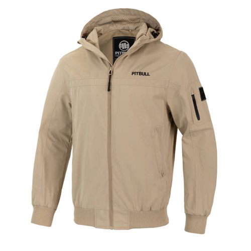 Men's Jacket Pit Bull West Coast Longwood Beige - 52401725