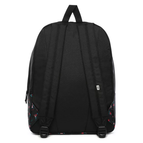 Vans Realm Beauty Floral Black Backpack Custom Unicorn - VN0A3UI6ZX3