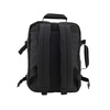 CabinZero Classic 2w1 28L Backpack black + Custom Panda Not Today