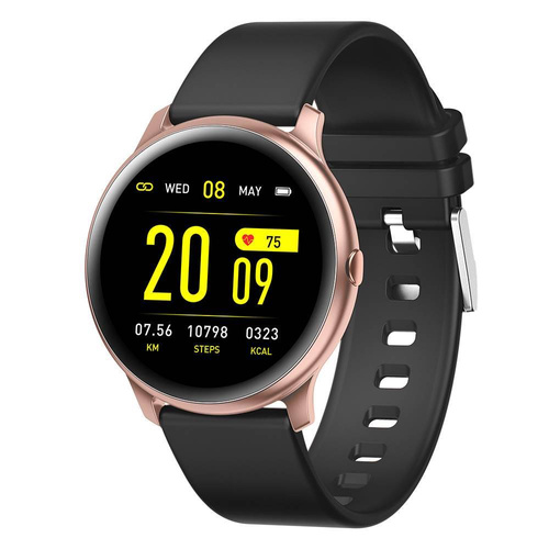 Smartwatch G. Rossi SMS FB SW010-6 pink r.gold/black
