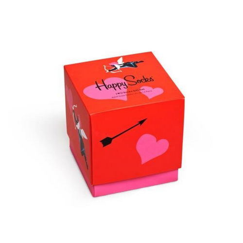 Happy Socks 3-pak I Love You Chaussettes - XLOV08-4400