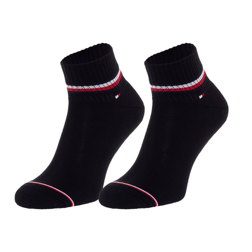 Tommy Hilfiger Socks Men Iconic Quarter 2-pack - 100001094-200