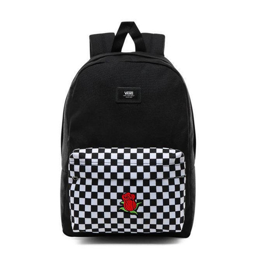 VANS New Skool Checkerboard Sac à dos Custom Red Rose - VN0002TL2OB