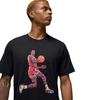 Men's sports T-shirt Jordan Flight Black - FN6000-010