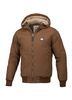 Pit Bull West Coast Elkwood 3 Sherpa Hooded Brown Veste - 529112850