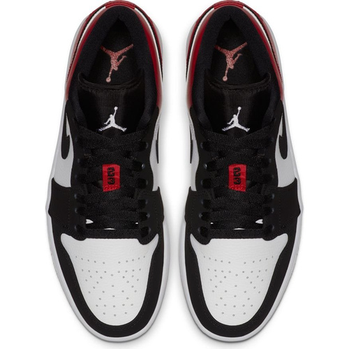 Air Jordan 1 Low Black Toe - 553558-116